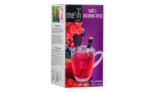 Чай "Mesh" Лесные ягоды 2 г. х 16 шт.