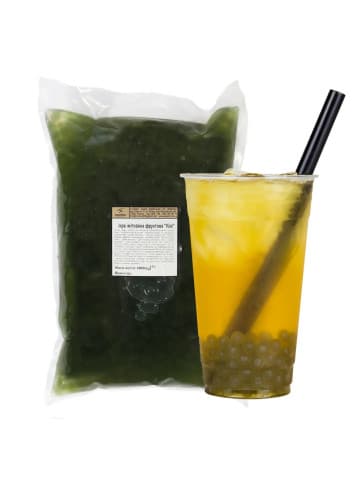  Шарики с соком Bubble Tea «Киви» 1,8 кг – купить шарики для чая, напитков и десертов 