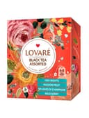 Зображення Чай "Black tea Assorted" Lovare 32 пак. № 1