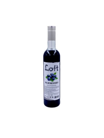 Сироп Черника «Loft» 0,7 л – купить ягодный сироп для кофе, напитков и десертов