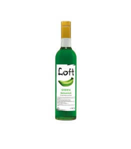 Сироп Зеленый банан ТМ Loft 0,7 л.
