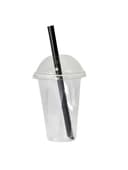 Зображення Трубочка Bubble Tea чёрная (100 шт) – купить трубочки для смузи, коктейлей и HoReCa № 2