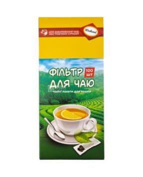 Фільтр пакети L для чаю 100 шт